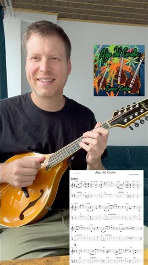 “Algo del Caribe” on #mandolin #electricbass and #drums