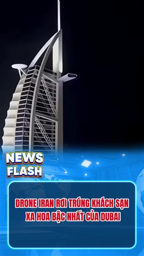 Iran bắt đầu báo thù. #news #tintuc #iran #trump #dubai