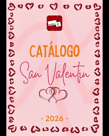 💘 Cuenta atrás para San Valentín… Y nosotros ya tenemos preparado un catálogo de 45 páginas lleno de ideas bonitas para regalar 🎁 Para tu pareja, para sorprender, para emocionar ❤️ 📩 ¿Lo quieres ahora mismo para ir cogiendo ideas? Entra en nuestra tienda online, desde el enlace de la bio o en la historia, regístrate y te lo enviamos al correo 📧 ✨ Lo mejor de San Valentín, personalizado y hecho con cariño lo encontrarás en Control-C ❤️🖤❤️🖤 #sanvalentin #diadelosenamorados #amor #regalospers