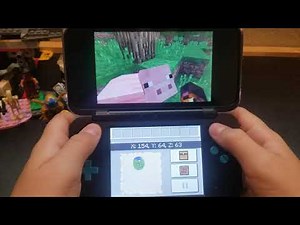 minecraft for 3ds unboxing and gameplay!!