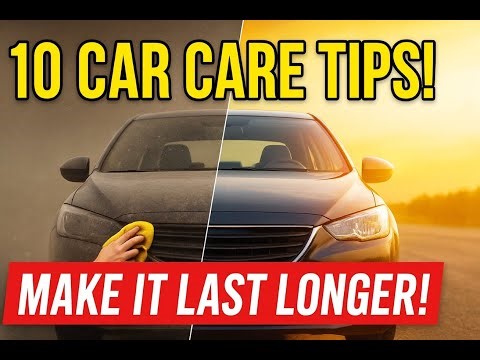 10 Simple Car Care Tips to Make Your Car Last Longer 🚗 | Quick 1-Minute Guide