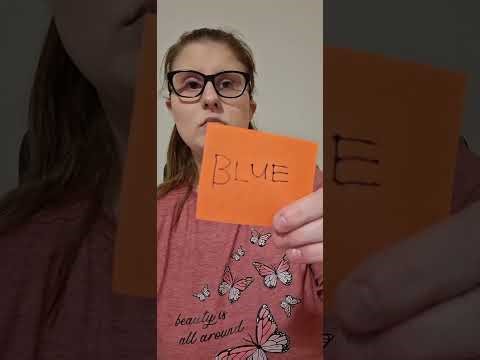 Asl colors American Sign language