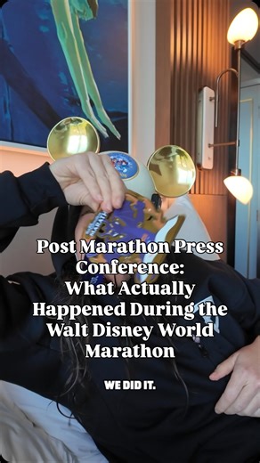 Kelly Roberts on Instagram: "Post Marathon Press Conference: What Happened During the Walt Disney World Marathon I TRULY don’t think anyone should run a marathon unless they feel compelled to run a marathon. Can you? Yes. Should you? No. It’s a distance that kills your free time and requires so much from you and if your why isn’t LOUD, you’re in for a rough few months. Sometimes I describe the yearning like a call. When you hear the call, answer it. I don’t hear the call to BQ right now. The out