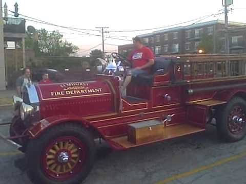 1921 fire truck with Sterling siren