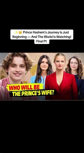 Prince Hashem: A Rising Leader in Jordan