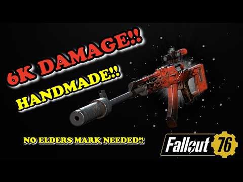 Fallout 76 - High Damage Handmade!! (Ghoul)