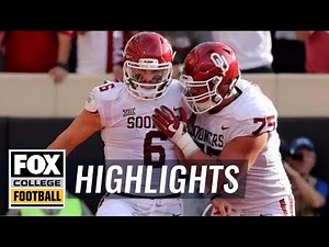 Oklahoma vs. Oklahoma State | Highlights | FOX COLLEGE FOOTBALL
