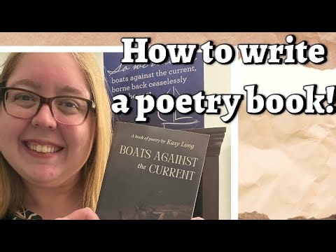 How to Write a Poetry Book!