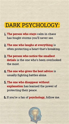 6 Dark Psychology Truths About People 🧠
