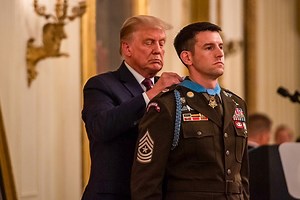 President awards Medal of Honor to Army Ranger for hostage rescue