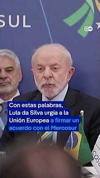Lula asks the European Union for more "courage" to sign a trade agreement with Mercosur
