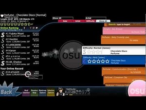 osu! Chocolate Disco - Perfume (チョコレイト・ディスコ) [Normal]