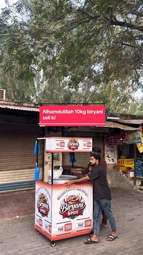Selling 10kg of Biryani: A Small Business Success