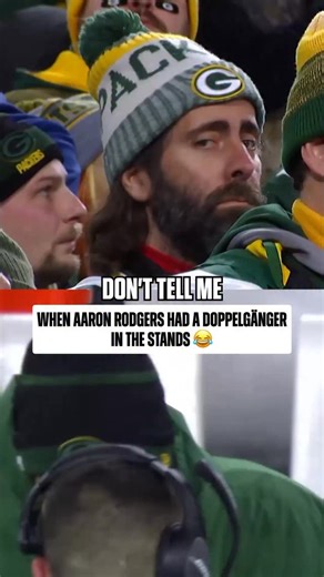 Imagine turning around & seeing yourself cheering 😭 | NFL