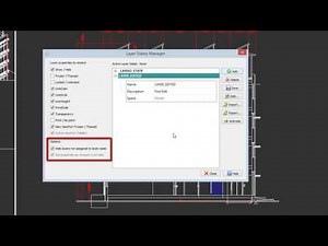 Stay organized with the Layer States Manager in CorelCAD