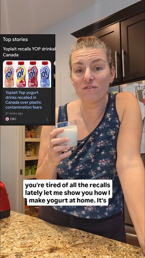 🤔Do you buy drinkable yogurt? #yop #yogurtbowl #kidfriendlyfood #kidsnacks #snacksforkids | Angelas Midlife Crisis