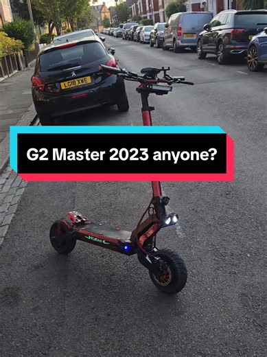 Has anyone got a Kukirin G2 Master 2023? #kukiring2master #g2master #kukirin #kukiring4 #escooters
