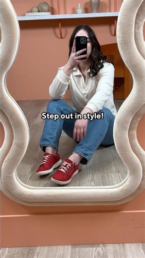 Today's QVC Special Value: Clarks Collection - Perforated Leather Sneakers - Caroline Ayla