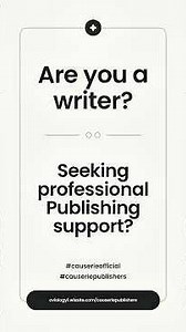 Causerie Publishers is back! Bookstore, eLibrary, Publishing Services. Join our literary ecosystem!