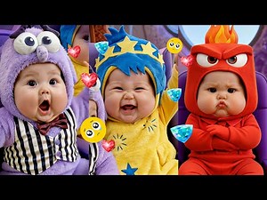 inside out baby #babyfunny #insideout #funnybaby