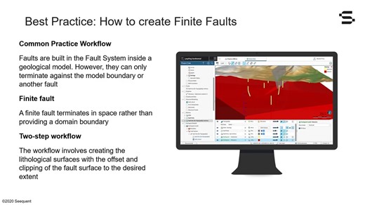 Leapfrog Energy 最佳实践：结构建模 – 有限断层 – 最佳实践