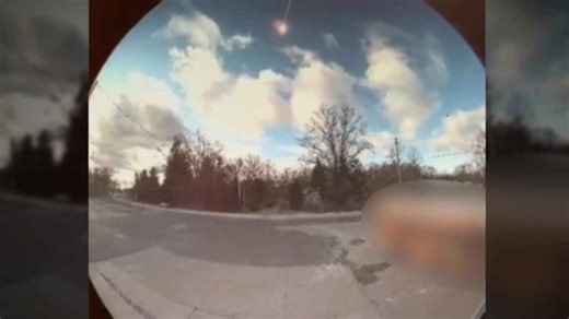 Meteor caught on camera