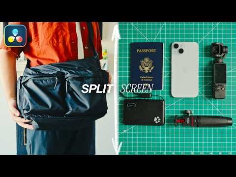 How to Make a Split Screen in DaVinci Resolve (Fast & Easy)