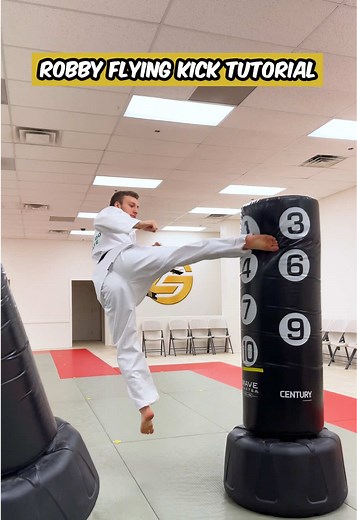 Robby Keene Flying Kick Tutorial for Martial Arts Enthusiasts