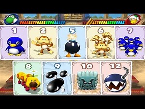 Mario Party 8 - Cardiators (All Characters)