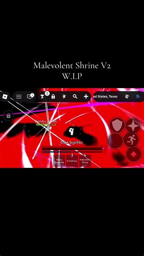 JJS Malevolent Shrine V2 Skill builder #jjs #sukuna #jujutsushenanigans #roblox