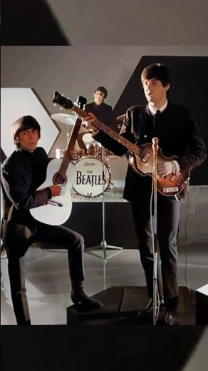 The Beatles - And I Love Her (1964) In Color