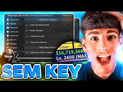 Como Baixar e Colocar SCRIPT no Blox Fruits (SEM KEY) 🐉 Instalar Executor Roblox/Usar Script Celular