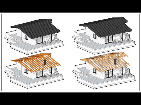 MODELING ROOF STRUCTURE FOR BEGINNERS AND PROFESSIONALS COMPLETE REVIT TUTORIAL