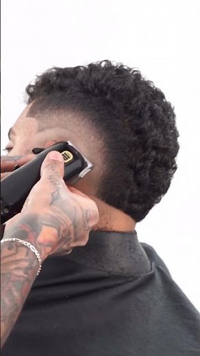 Burst Fade Mohawk Tutorial #fade #barber #mohawk