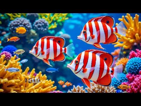 Healing Music for Inner Peace 🐠 Soothing Sea & Coral Reef Sounds for Relaxation and Sleep