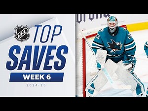 NHL Top Saves of Week 6 | 2024-25 Highlights