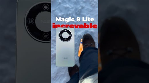 Test Honor Magic 8 Lite : increvable #honor #magic8lite #8lite #shorts