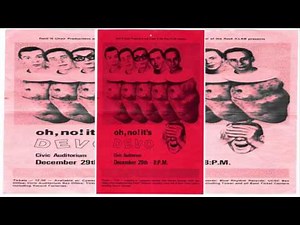 Devo Live In Santa Cruz, CA 1982/12/29