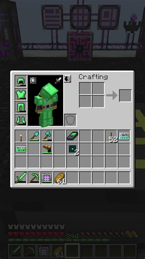 My First Advanced Crafting Table #modded #minecraft