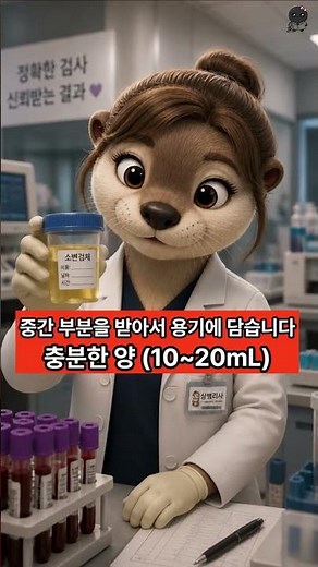 소변검사 이렇게 하면 정확합니다! #소변검사 #건강검진센터 #건강검진