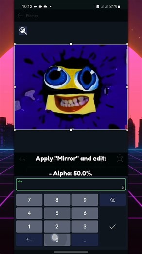 How To Make Mirror and Other on Android? #ProMegaLogoEditor #Shorts