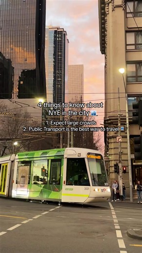 NYE is one of the busiest nights. Plan ahead and check transport advice and crowd movement updates. | City of Melbourne