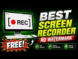Free Screen Recorder For Laptop & PC | No Watermark 4K Screen Recorder PC