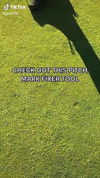 Master the Art of Pitch Mark Repair with this Innovative Tool