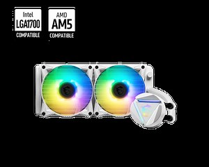 MAG CORELIQUID 240R V2 WHITE | THE NEW  FORM