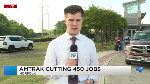 Amtrak cutting 450 jobs