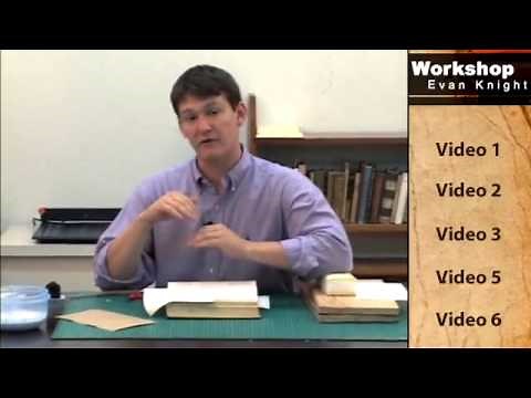 Book Reparation and Conservation: Basic Paper Repair (Workshop 4)