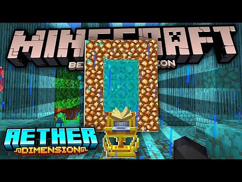 ☁️AETHER MOD para MINECRAFT PE 1.19 | DIMENSIÓN del CIELO para MINECRAFT BEDROCK☁️
