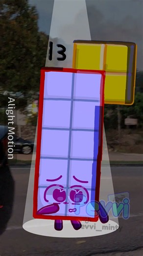 my life and 13 | #numberblocks #animation #edit #alightmotion