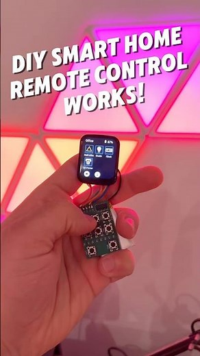 I Built a Smart Home Remote from Scratch